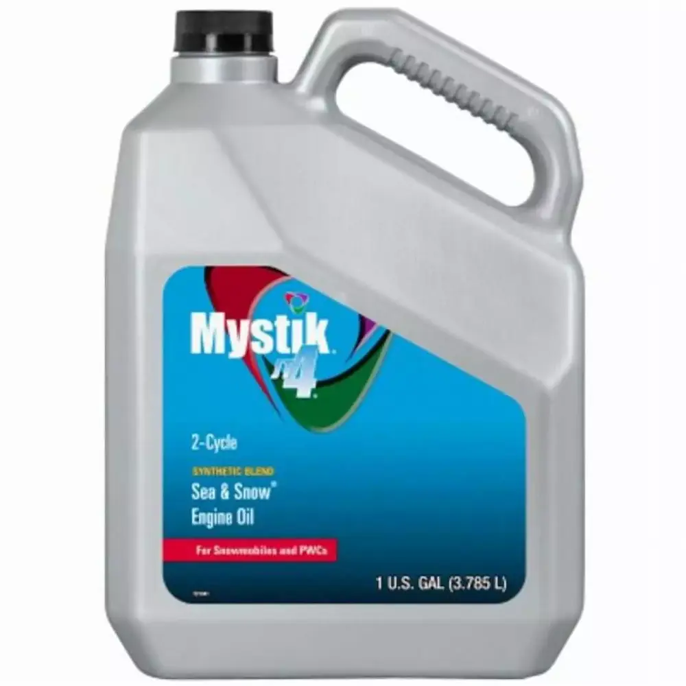 Citgo Petroleum 1 gal Mystik 2 Cycle Sea and Snow Engine Oil Harsh Conditions 1