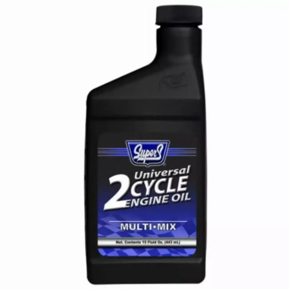 Smittys Supply 16 oz Super S Universal Air-Cooled Blue 2-Cycle Oil Small Engines 24