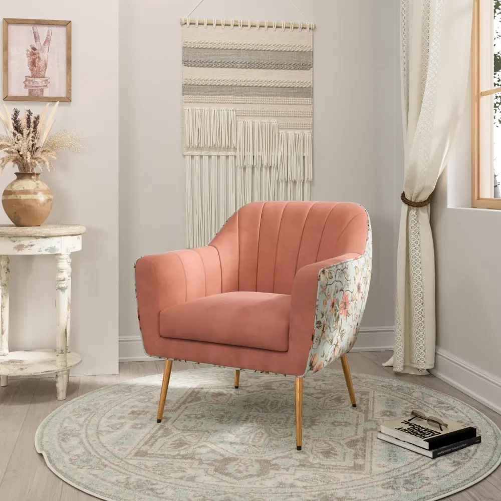 Accent Chair - Rose Fuchsia