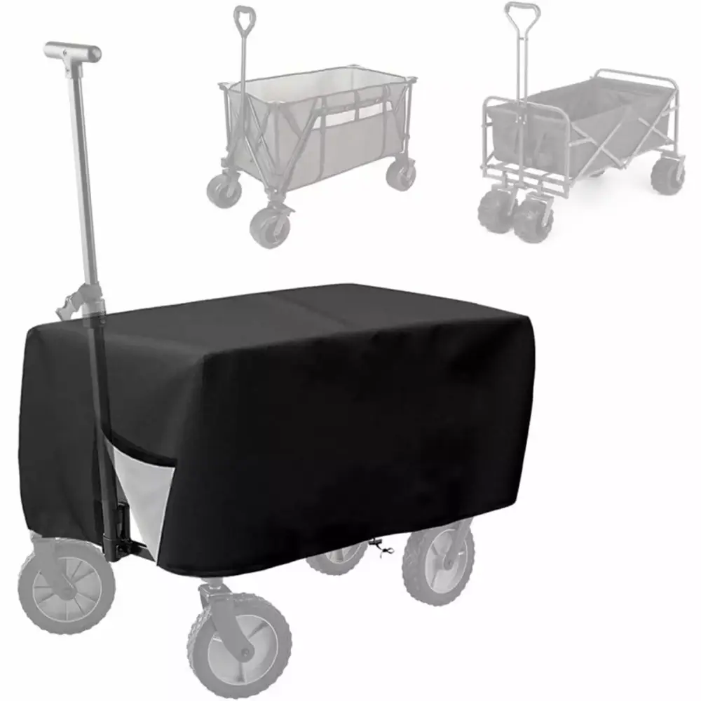 420D Oxford Cloth Waterproof Cover Folding Garden Wagon Utility Cart