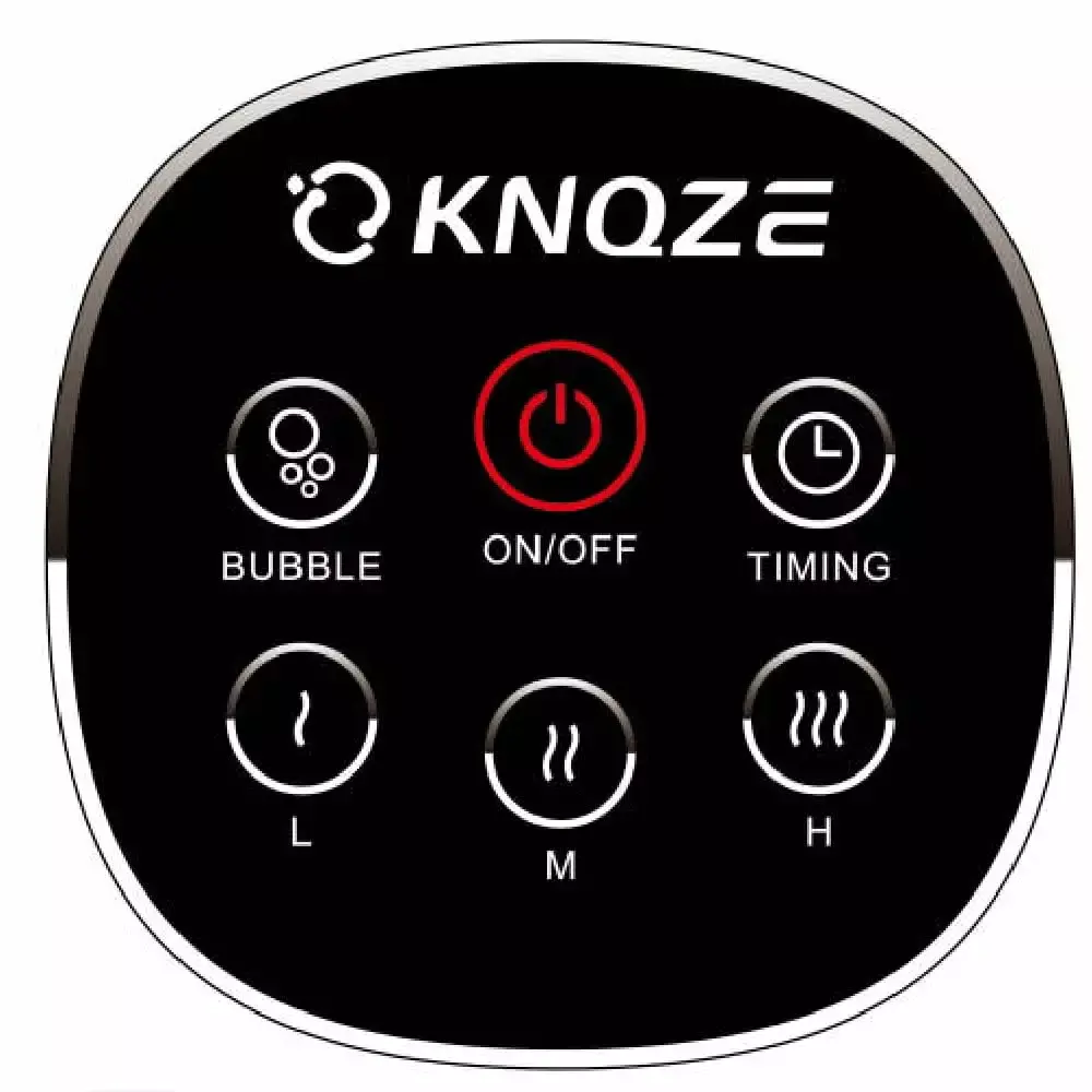 KNQZE Collapsible Foot Spa Bath Replacement Remote Control ONLY 02F FOOT SPA