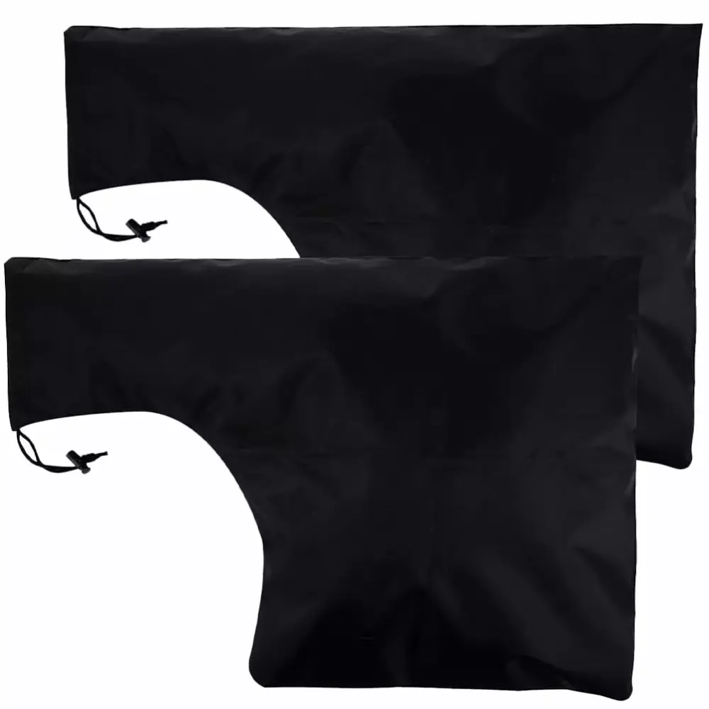 Qumonin 2pcs Leaf Blower Vacuum Bag Outdoor Wear-resistant Leaf Collection 60