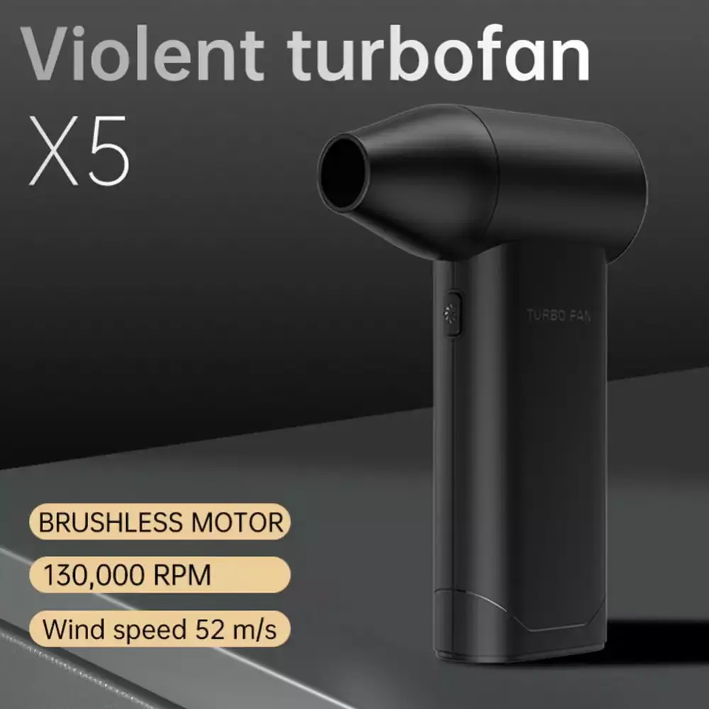 DEYISI Jet Blower 130000 RPM Electric Jet Fan Super Violent Turbofan Handheld