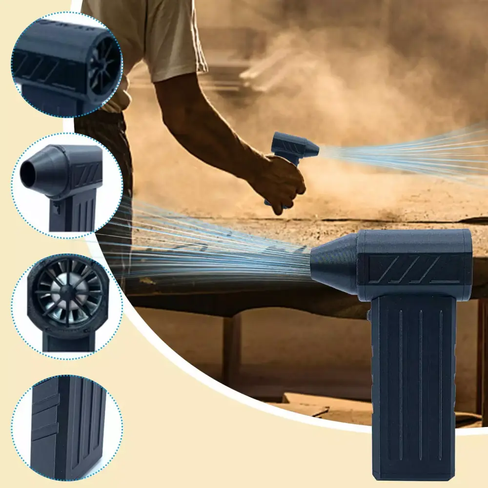 Turbo Powered Mini Travel-friendly Blower Industrial Turbo Blower 150000RPM Car Cleaning