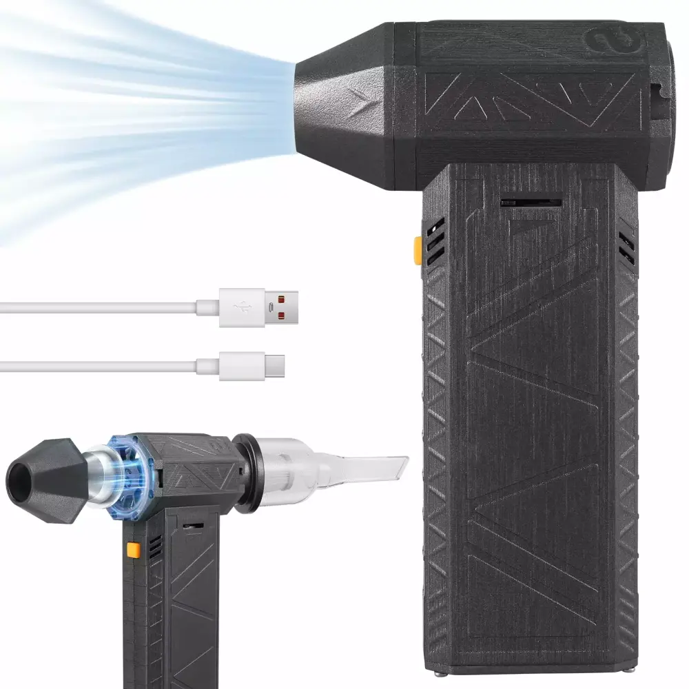 Adifare Mini Jet Blower 130000RPM Handheld Electric Jet Blower 8000mAh Battery Home and Travel A