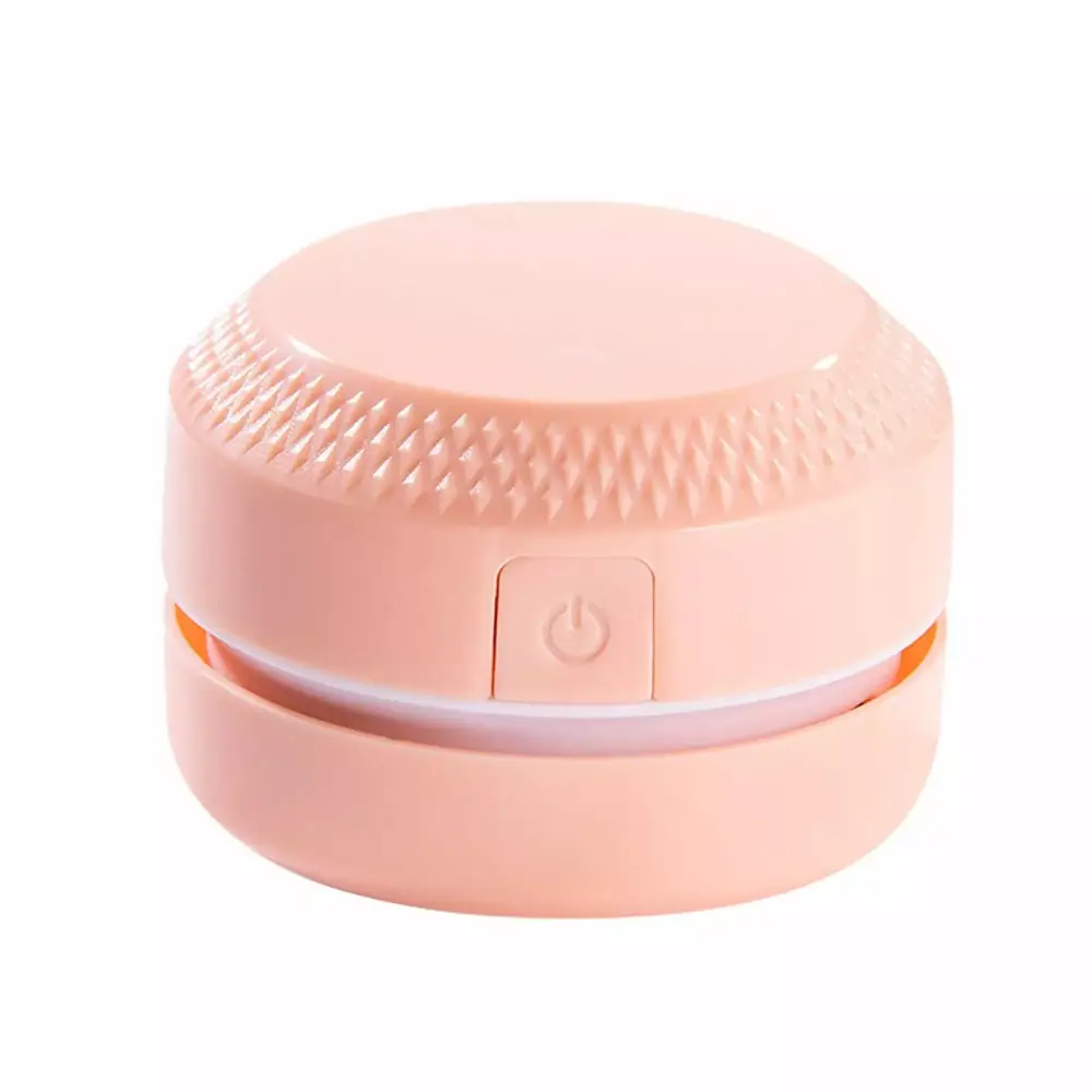 PHIGZNT Compressed Air Duster 90000RPM Mini Vacuum Cleaner Computer Car 4000PA 1100mAh Replaces Air Cans Pink