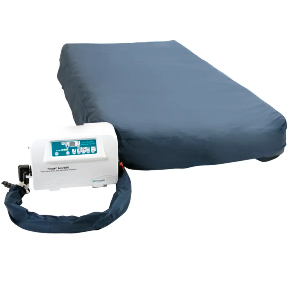 Protekt Aire 9900 Low Air Loss Alternating Mattress System Built- Pump | Fast Inflation