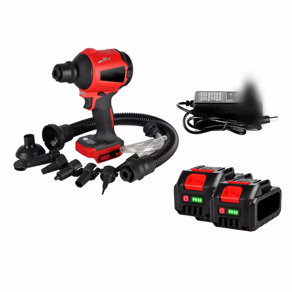 80000rpm Deflation Nozzle Blower 6 Nozzles and 21V Motor Compressed Air Cleaning Us