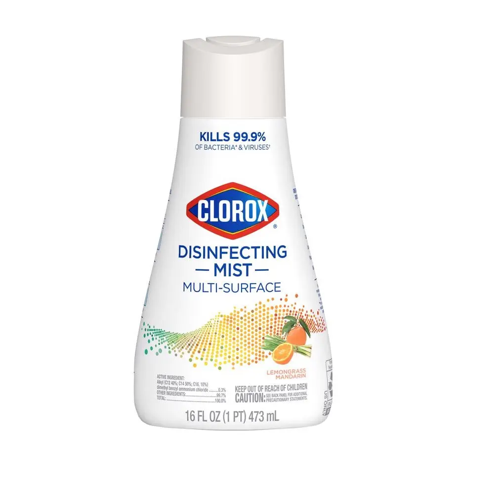 Clorox Disinfectant Cleaner 60155 16 Oz Spray Bottle Kills Germs