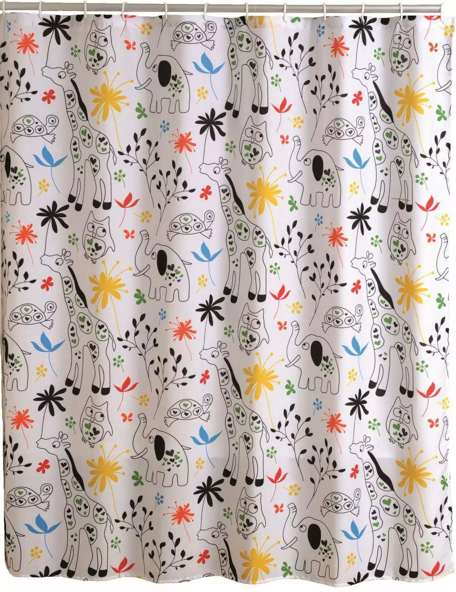 Allure Zoological Shower Curtain Allure Home Creations