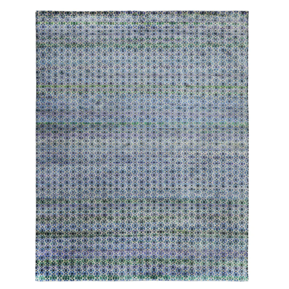 Aura Alchemy Silk Rug - Ahmedabad (Eco-Friendly)