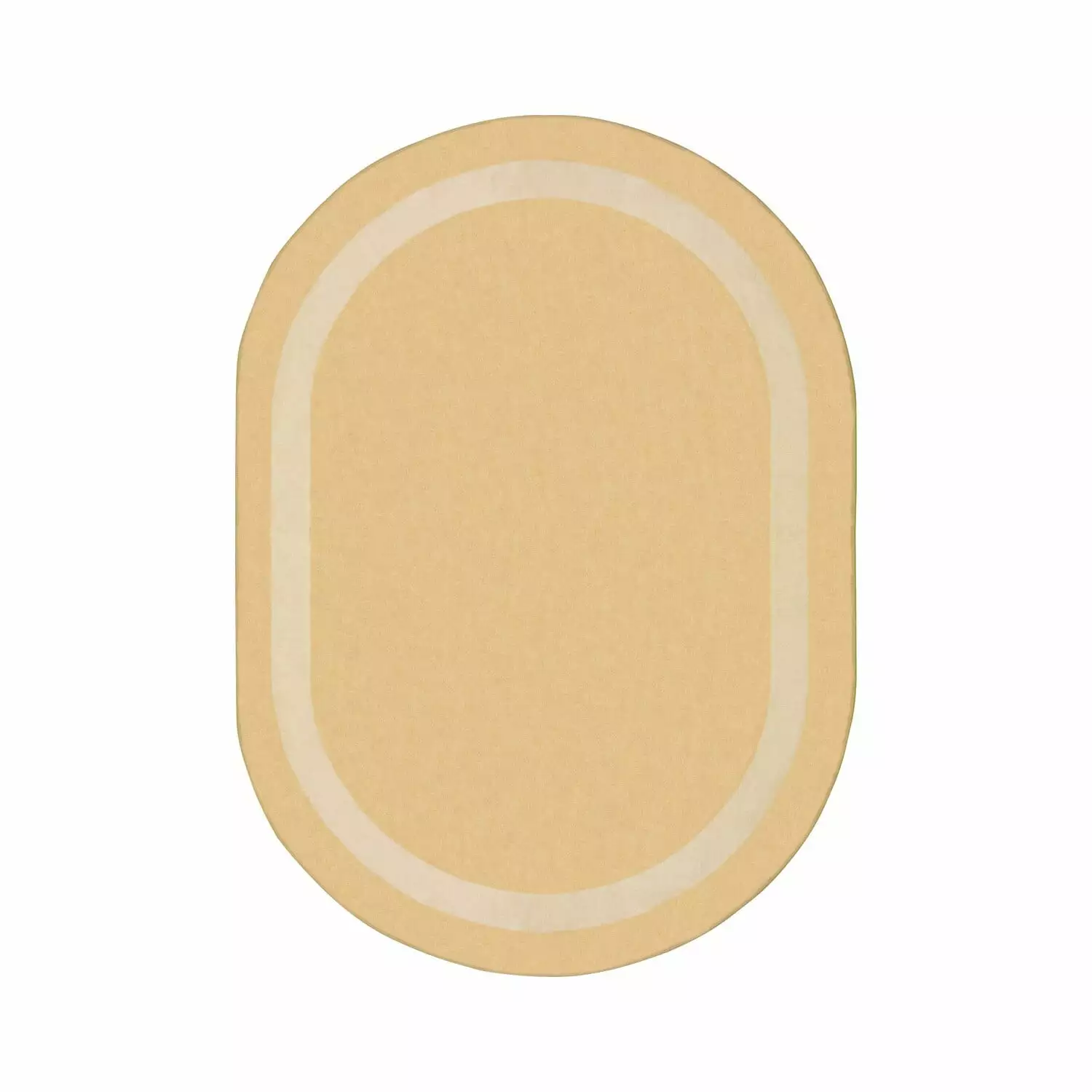 Portrait 7'8 x 10'9 Oval Area Rug Color Sandstone Living Room or Bedroom Joy Carpets