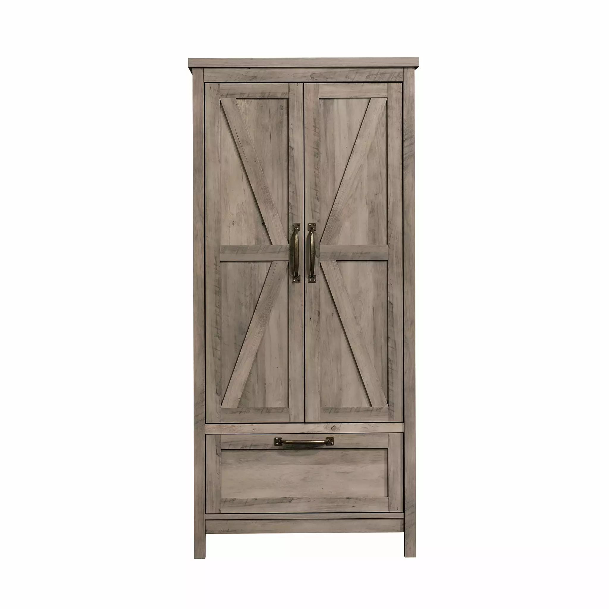 Better Homes & Gardens Modern Farmhouse Armoire - Rustic Gray Finish - Stylish Storage Solution