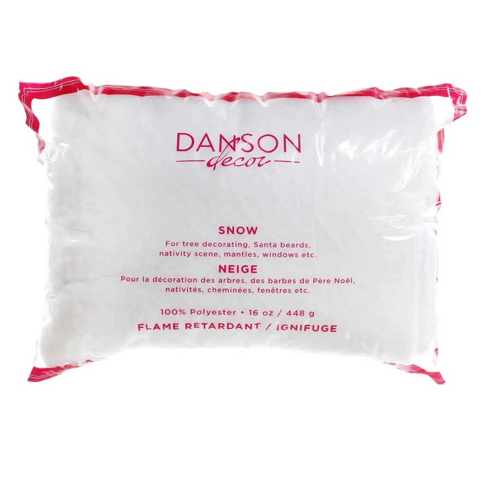 Alabaster Snow Fluff Christmas Decorating, 16 oz