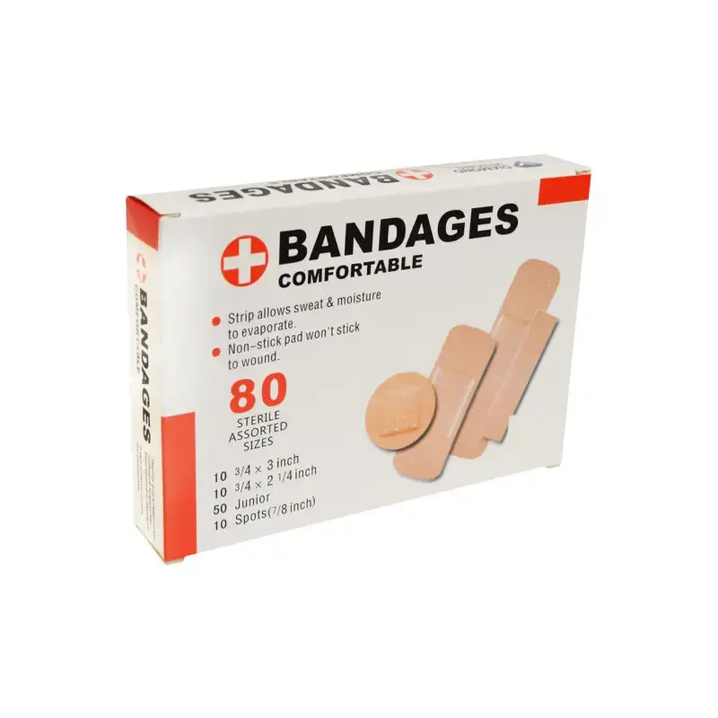 Diamond Visons 1st Aid + Solution Health Bandage 80 pc Pack 24 Diamond Visions