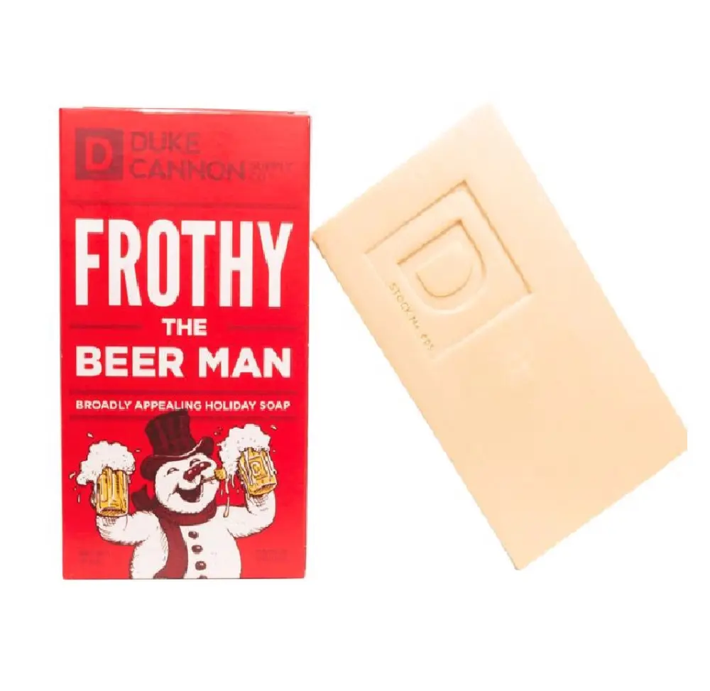 Duke Cannon Frothy Beer Man Soap Bar Men's Grooming