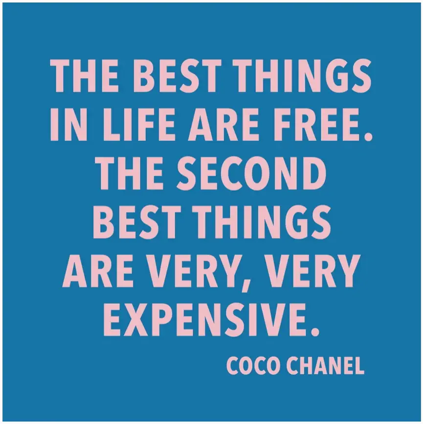 Best Things Life Cocktail Napkins