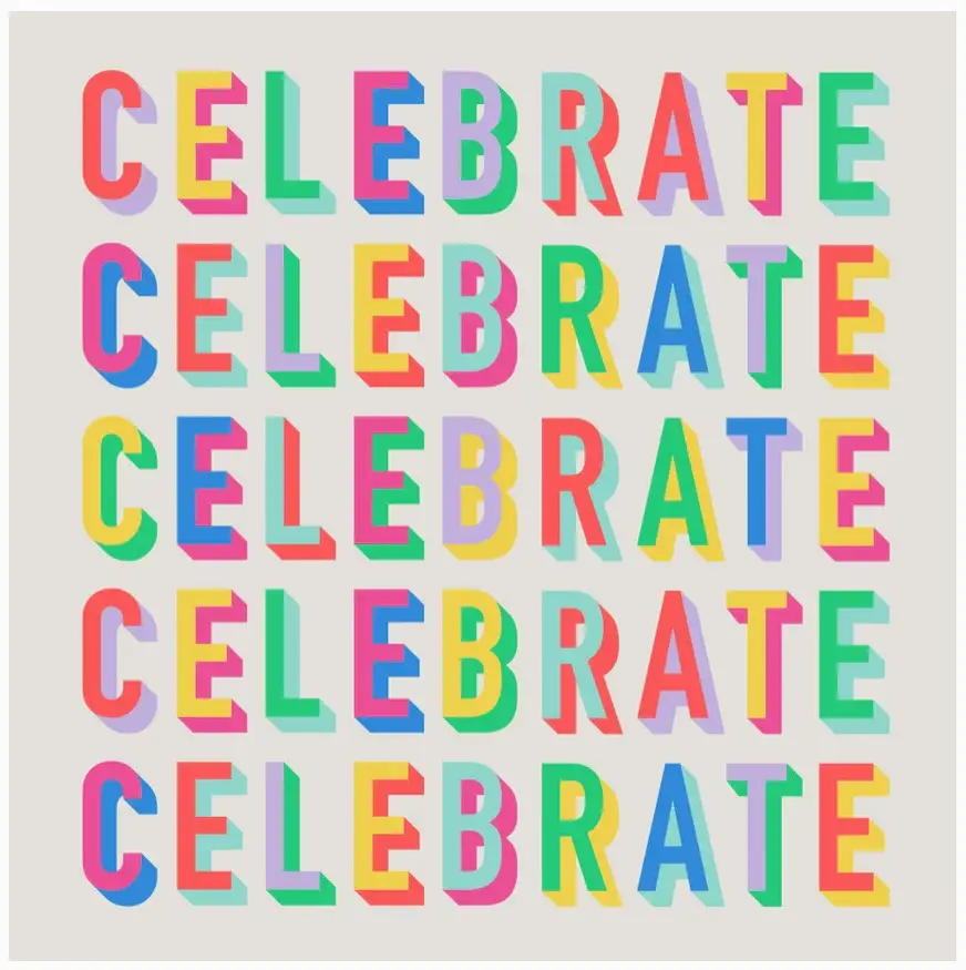 Celebrate Cocktail Napkins