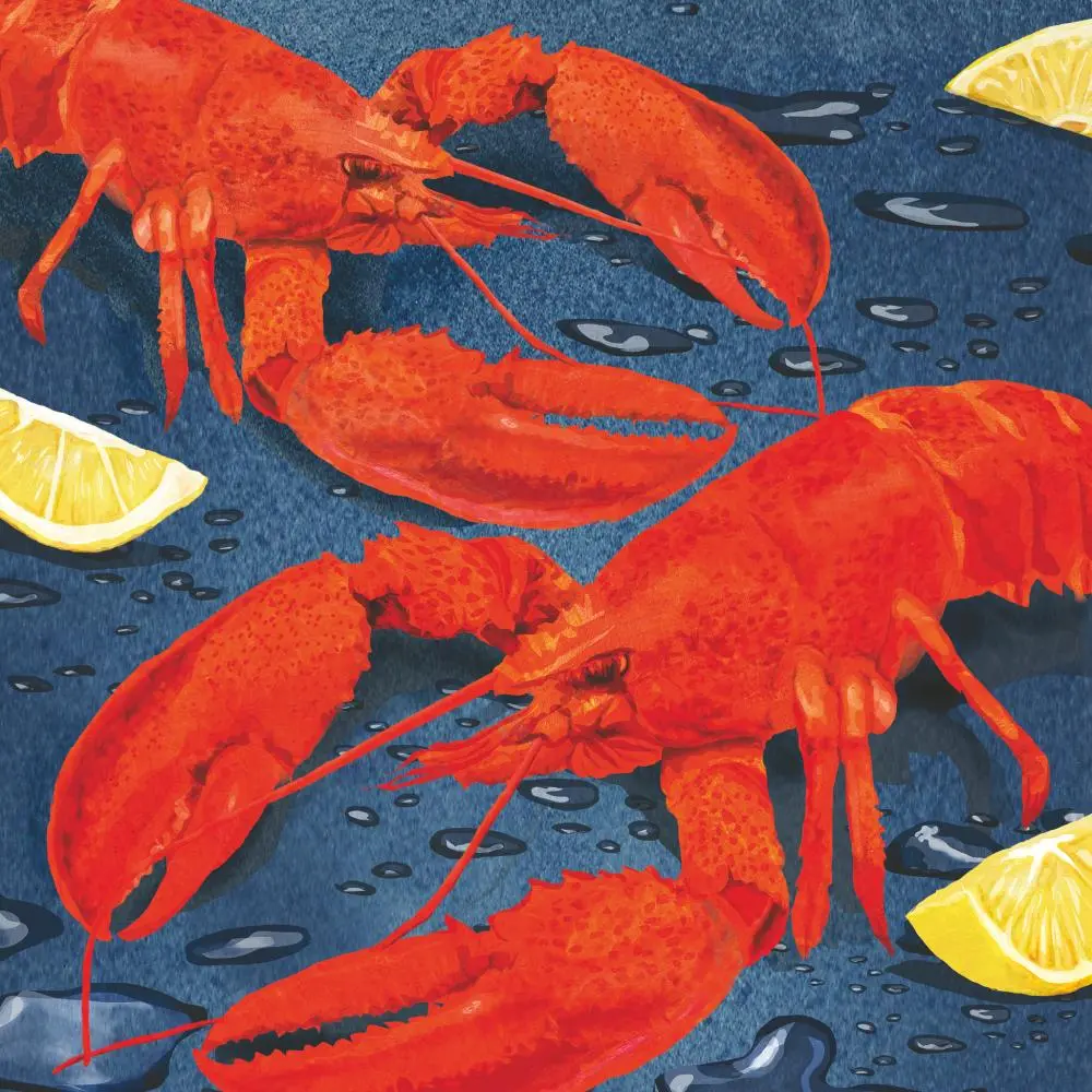 Lobster Shack Beverage Napkin