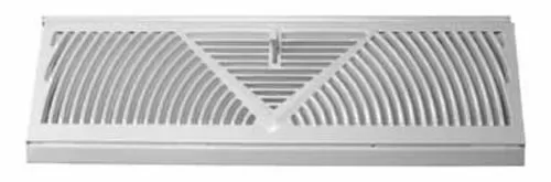 Truaire C118SW Baseboard Diffuser 18 Inches White HVAC Systems