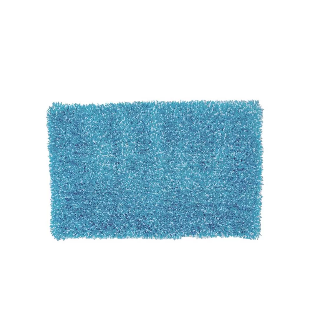 Sttelli Intermix Rectangle Bath Rug Blue Non-Slip Bathroom Mat