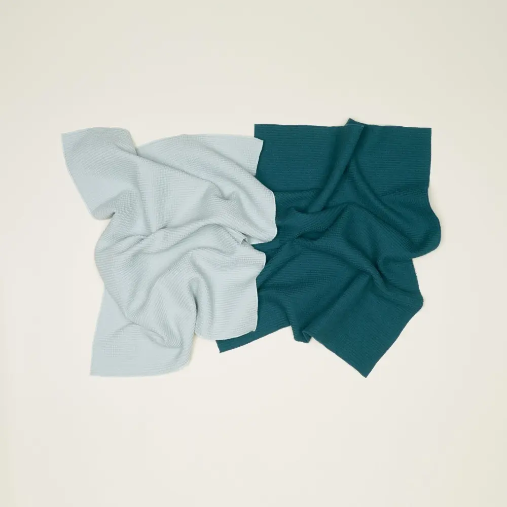 Essential Waffle Dish Towel, Set 2