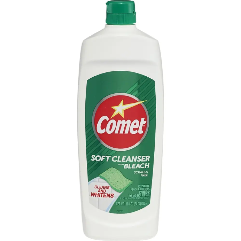 Comet 27779605811 Soft Cleaner Bleach 24 Oz Bathroom and Kitchen