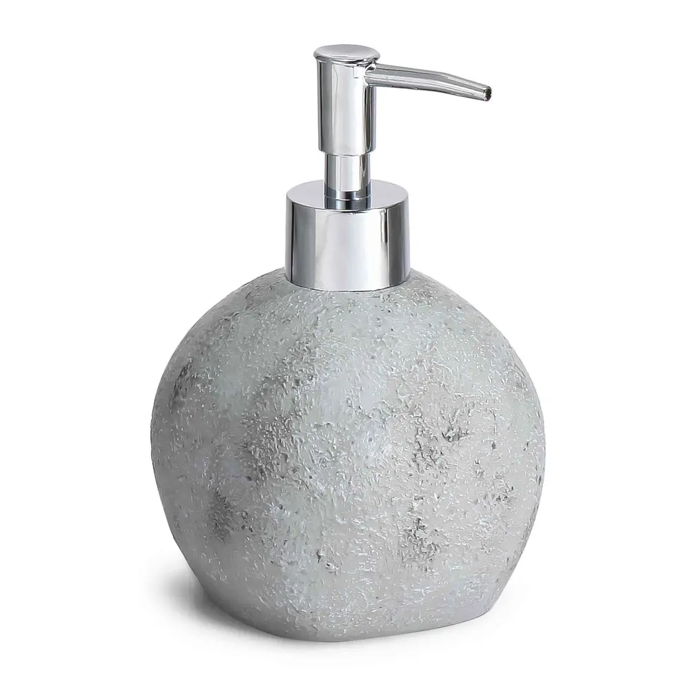 Cement Style Soap Dispenser, Grey