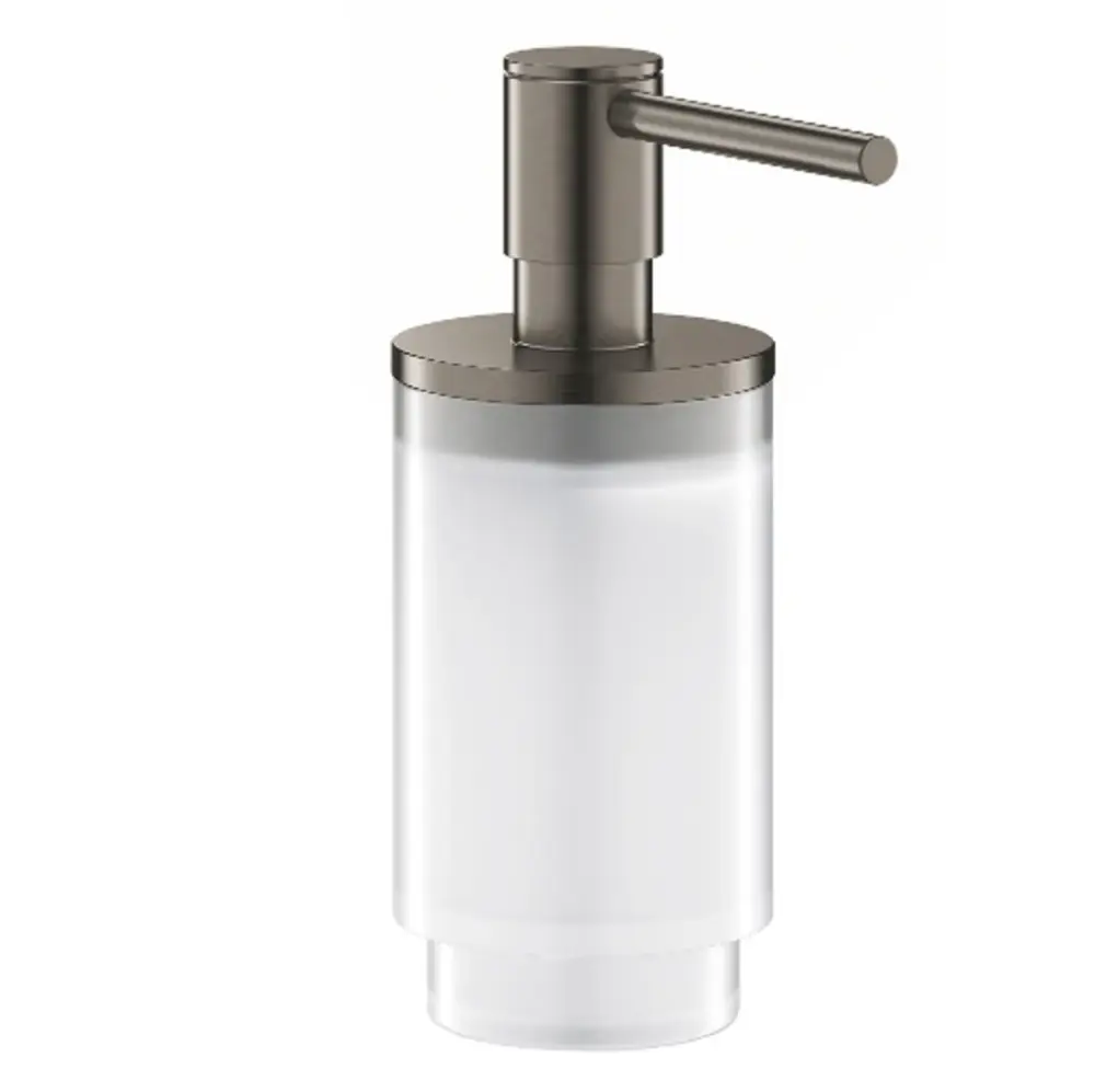 Grohe Soap Dispenser Textured Hard Graphite - 41028AL0 - Stylish and Functional