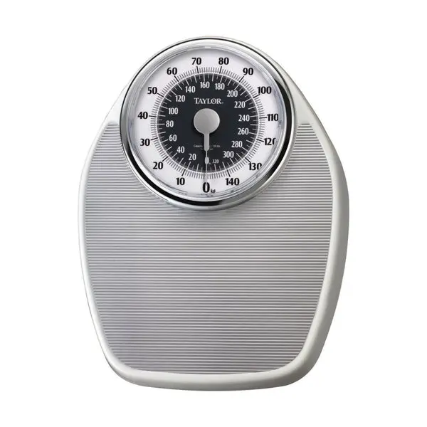 Taylor 1351ES Speedometer Bath Scale 330 Lb Capacity Digital Bathroom Scale