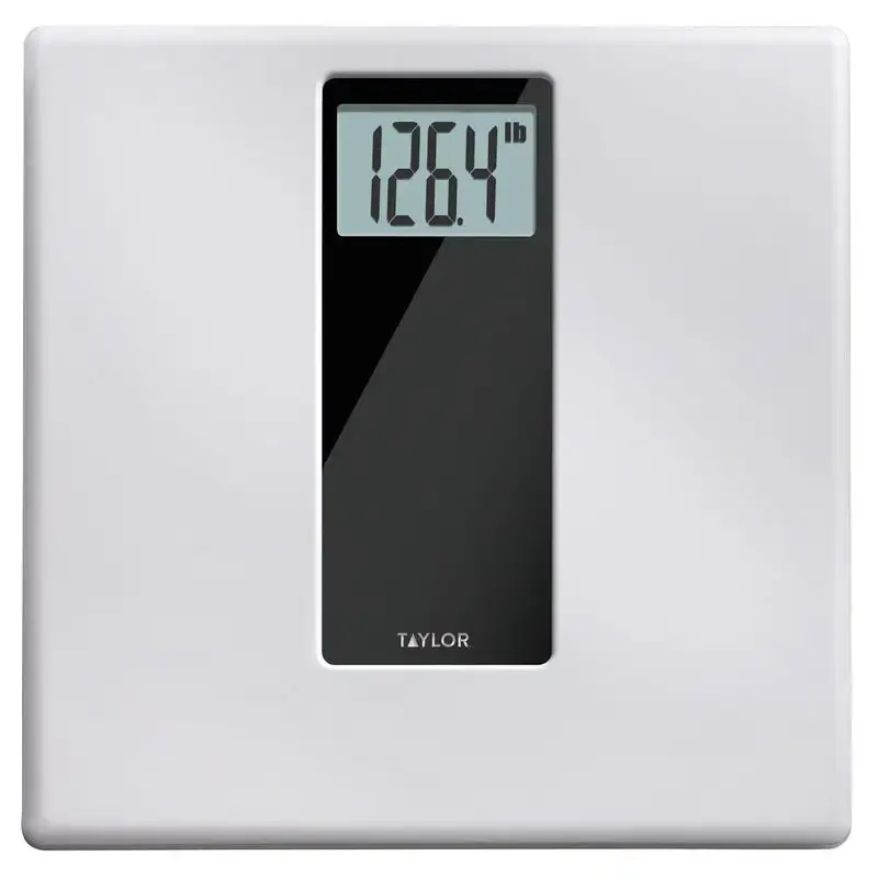 Taylor 400 lb Digital Bathroom Scale White Pack 2
