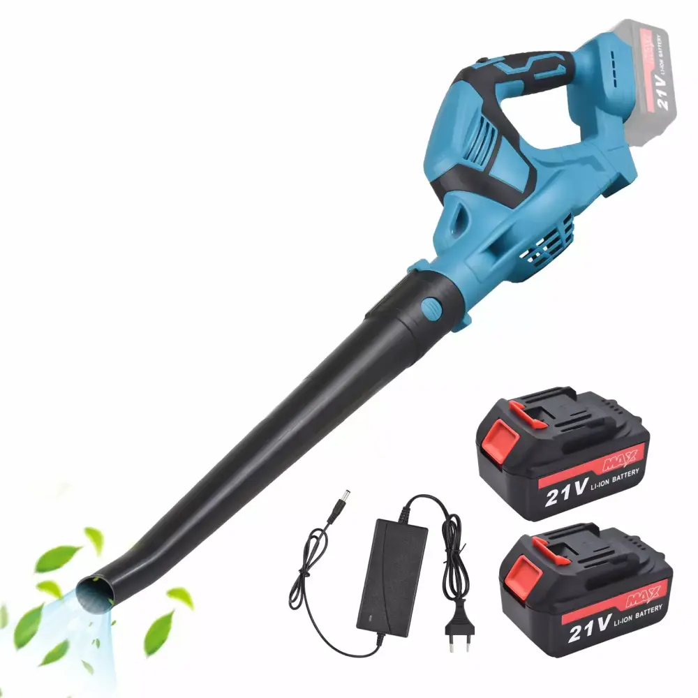 Pristin 21V Battery Powered Leaf Blower 81.19CFM 52.1MPH Patio and Lawn Care 2
