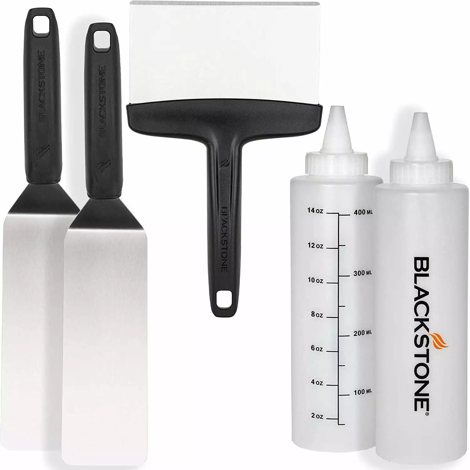 Blackstone Professional Grade Accessory Tool Kit 5 Pieces 16 oz Bottle and Cookbook