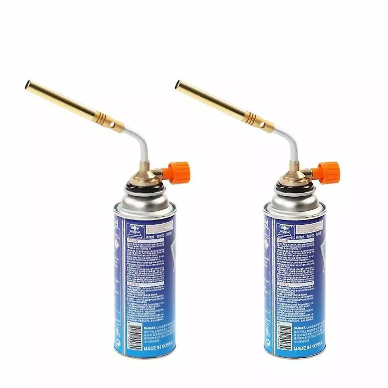 2pc High Temperature Welding Gas Burner Flame Gun Outdoor Camping BBQ FSXJYJJ
