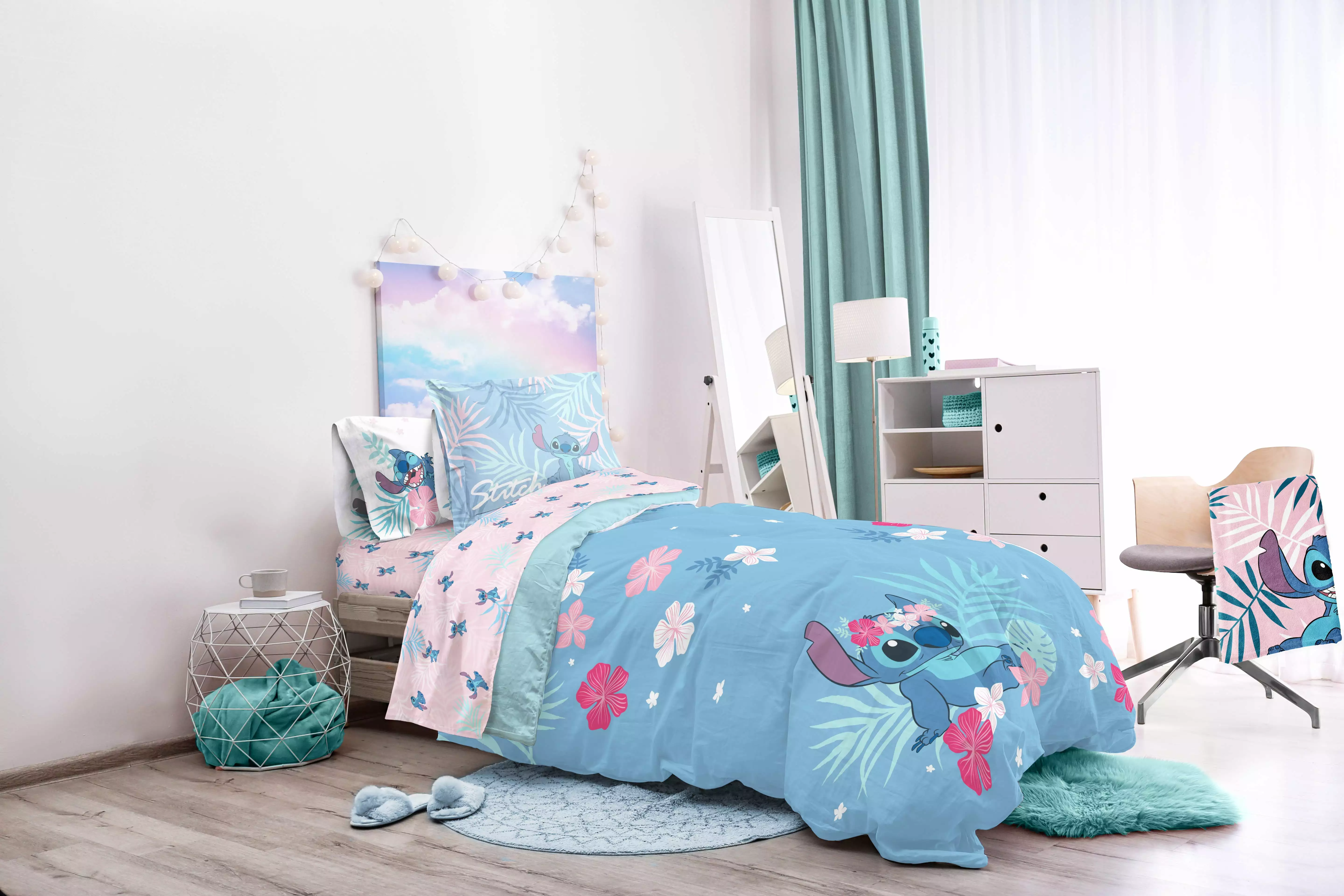 Lilo & Stitch Paradise Dream Full Bed Set Kids Bedroom
