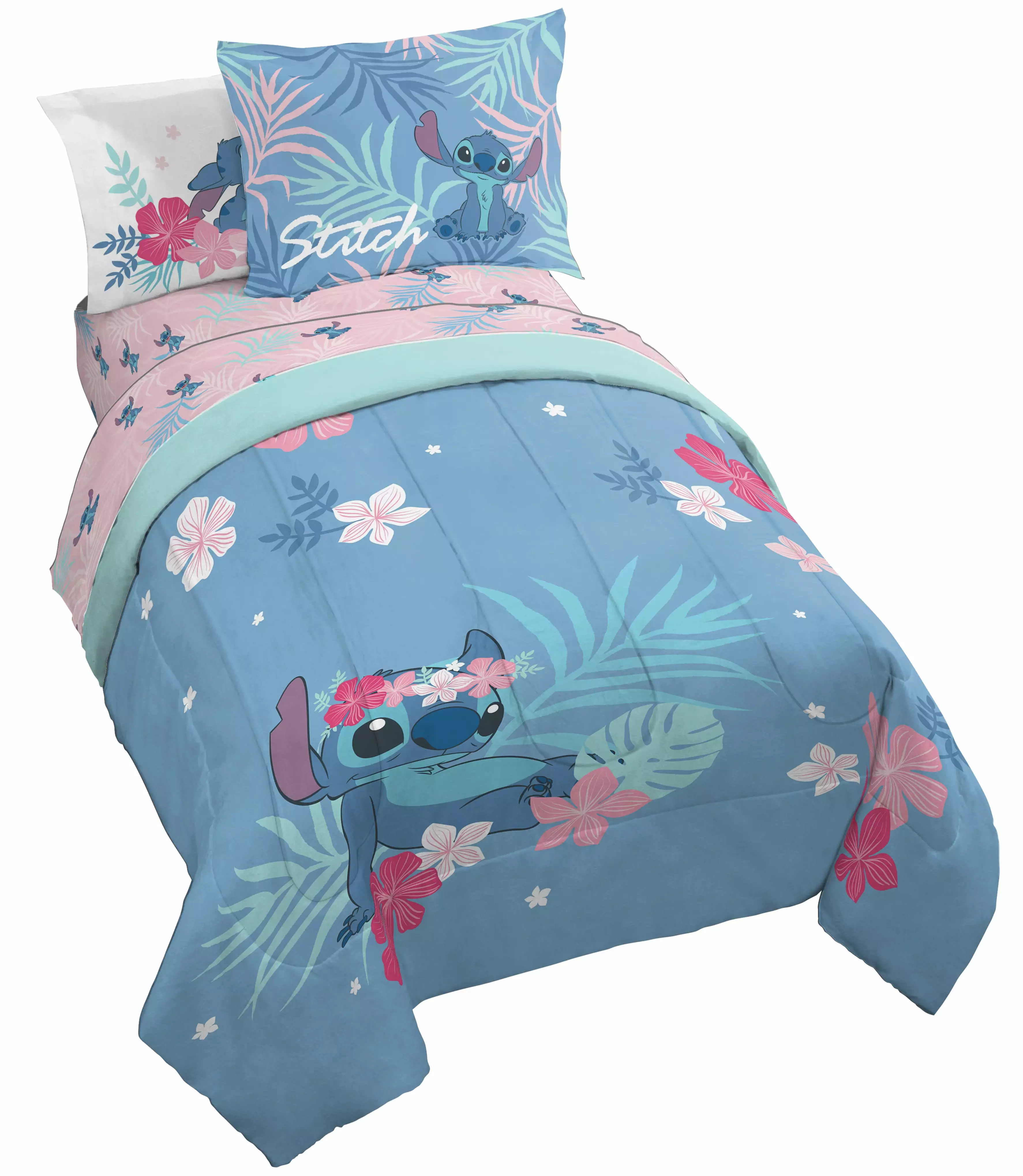 Lilo & Stitch Paradise Dream Twin Bed Set Kids Room Decor