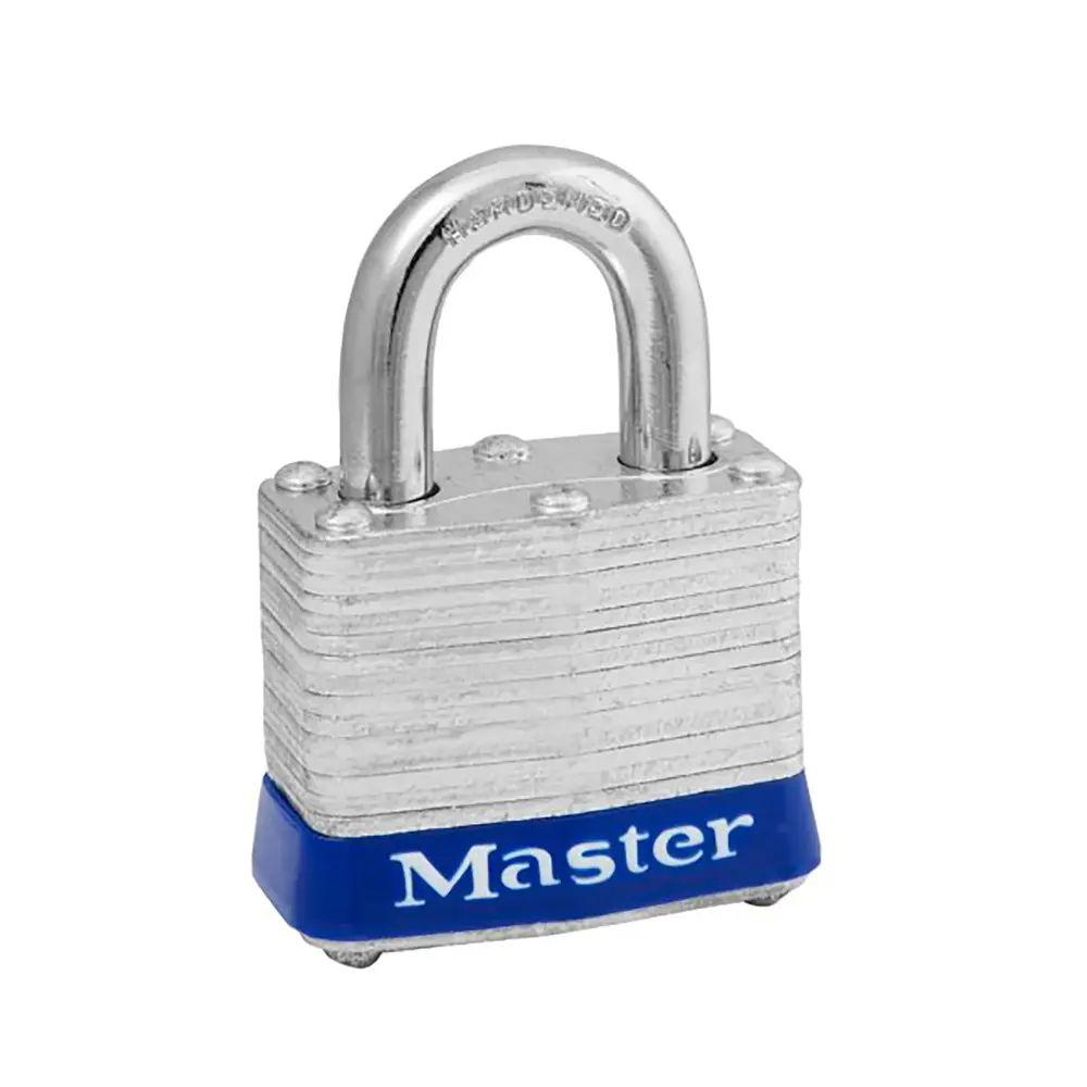 Laminated Steel Pin Tumbler Padlock Universal Pin, 1-9/16'' Generous