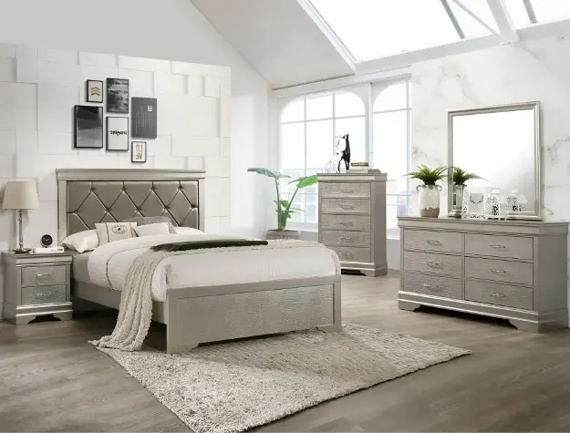 Amalia Bedroom Adjust Bed 6 Drawers