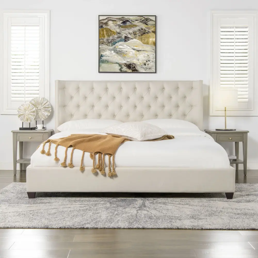 Manhattan - Shelter King Platform Bed Frame Storage