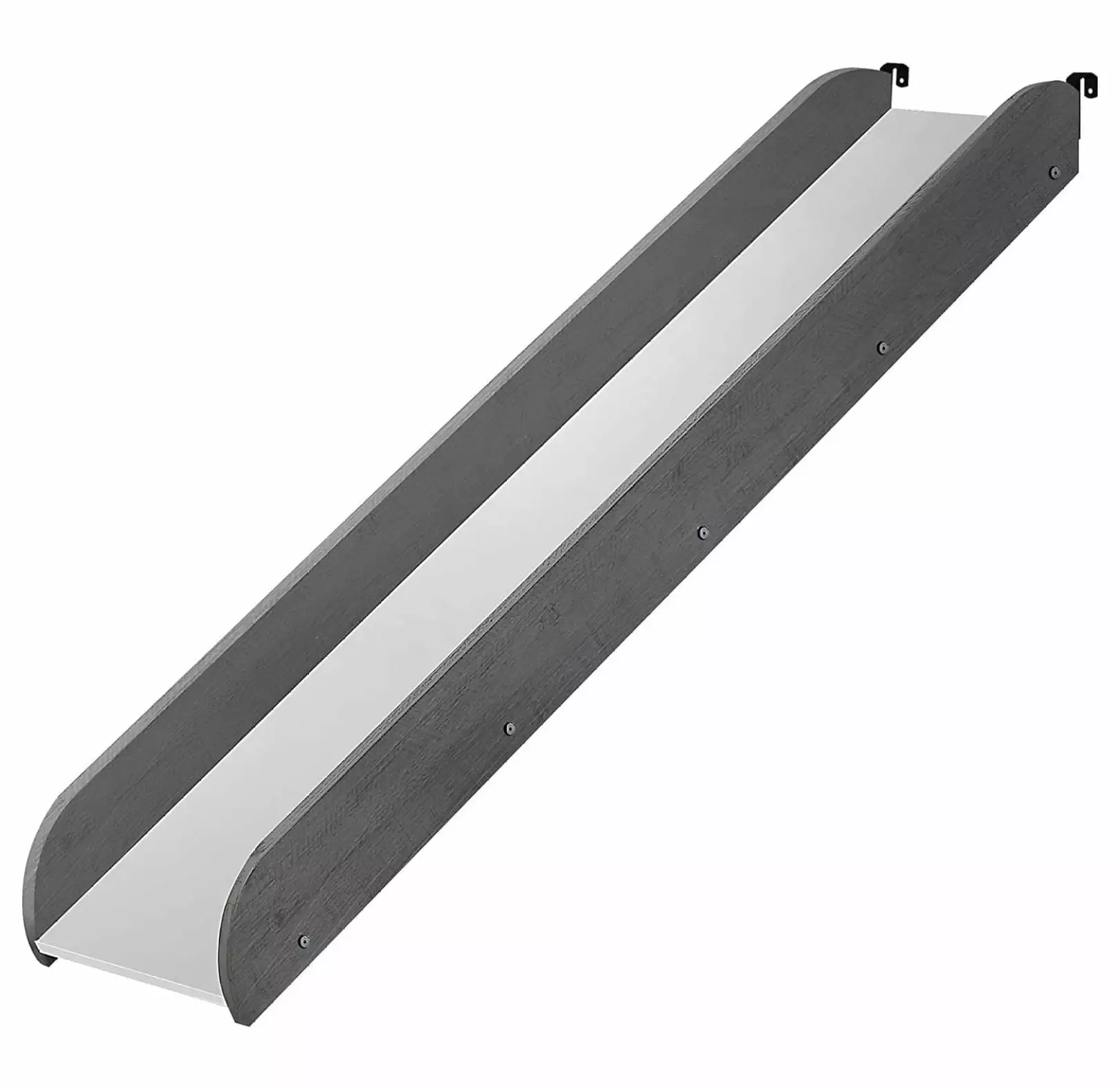Werqueid Antique Grey Slide Synergistic Low Loft Beds Kids Teens