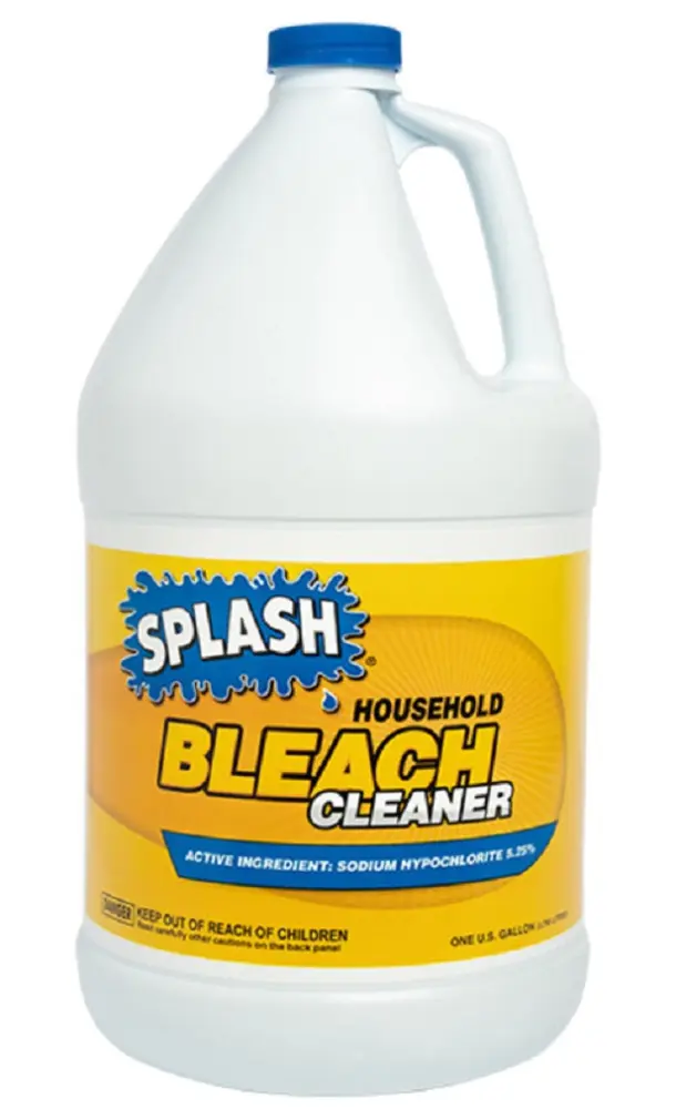 Splash 269027-28 Household Bleach Slight Chlorine Liquid 1 Gallon Cleaning