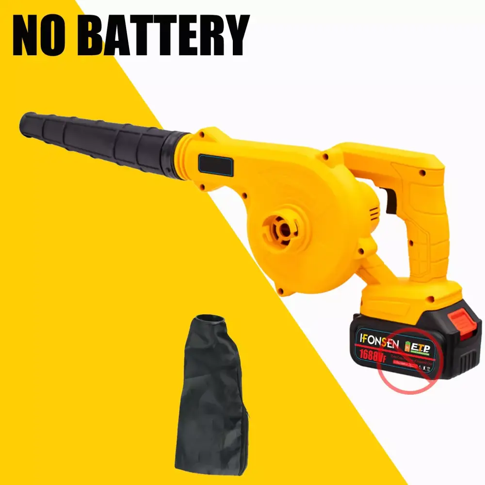 2 1 Cordless Air Blower & Vacuum Cleaner Electric Dust Computer Gatheror Dewalt 18V 20V Battery