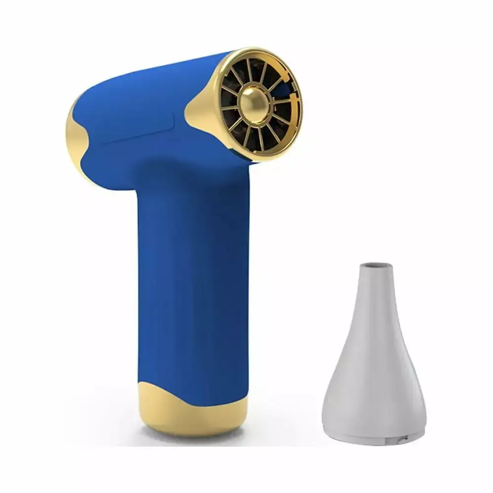 Cordless Handheld Air Blower High Speed Electric Air Duster Brushless Motor Rechargeable Battery 4 Adjustable Speeds