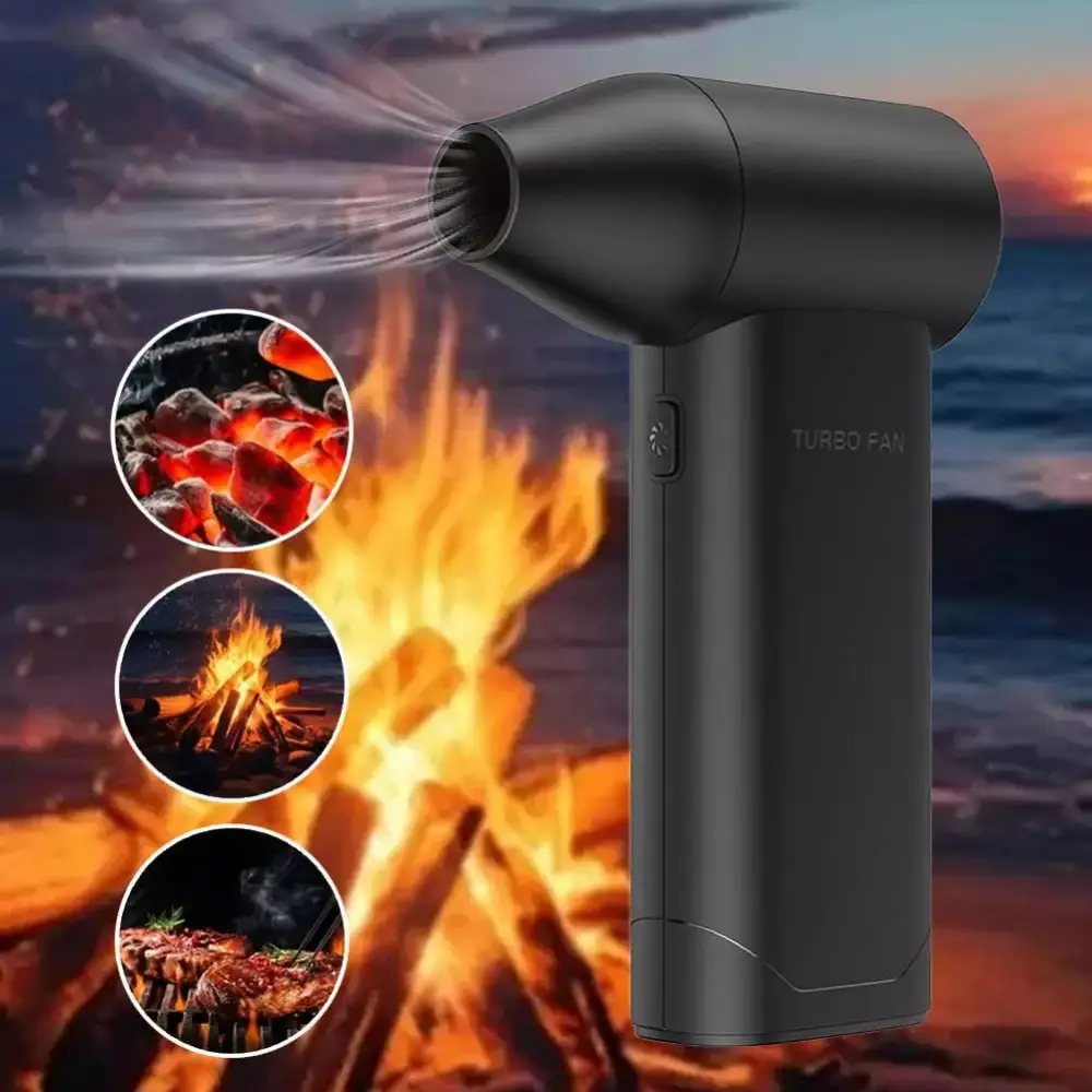 CPAN Jet Blower 130000 RPM Electric Jet Fan Super Violent Turbofan Black