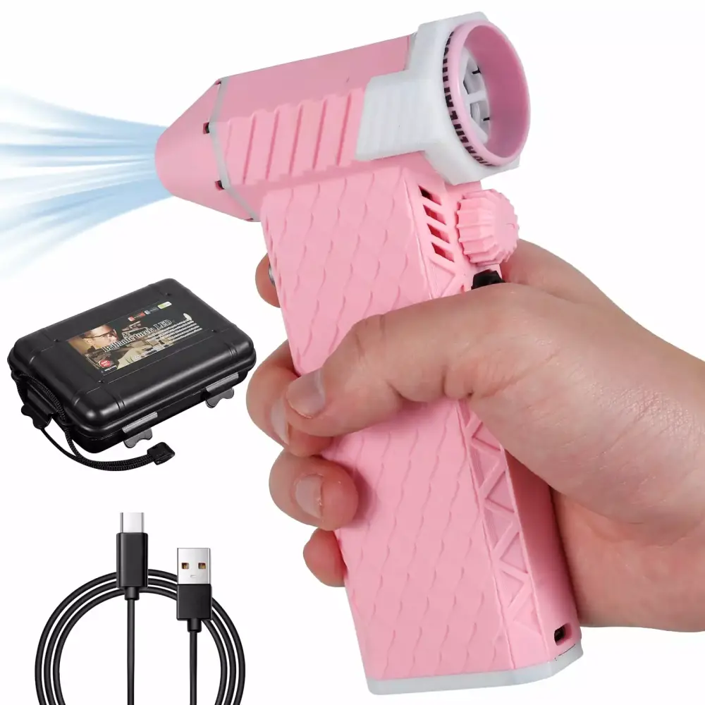 Lzvxtym Mini Jet Dry Blower 110000 RPM Travel-Friendly Speed Adjustable Handheld Air Blower Rechargeable