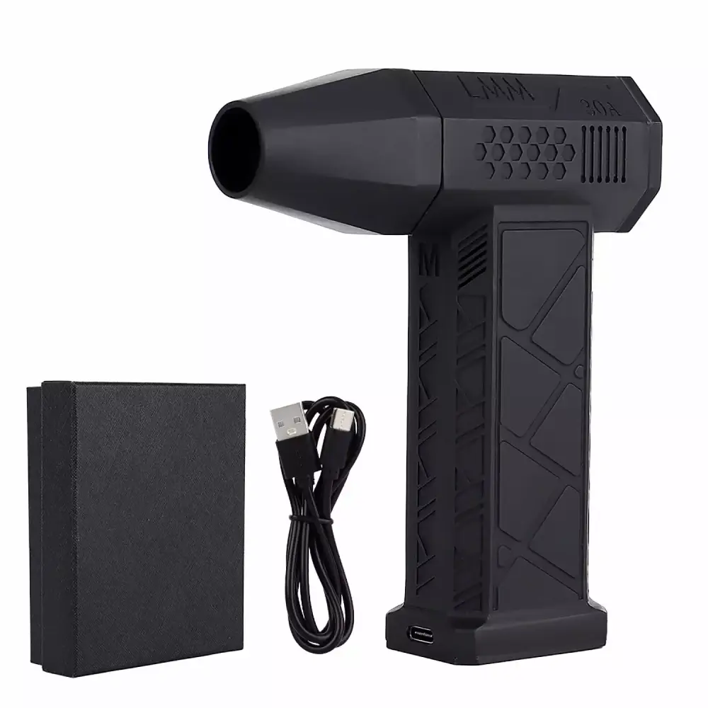 Mini Turbo Jet Fan Booster Violent Fan Handheld Dust Gun Practical Cleaning