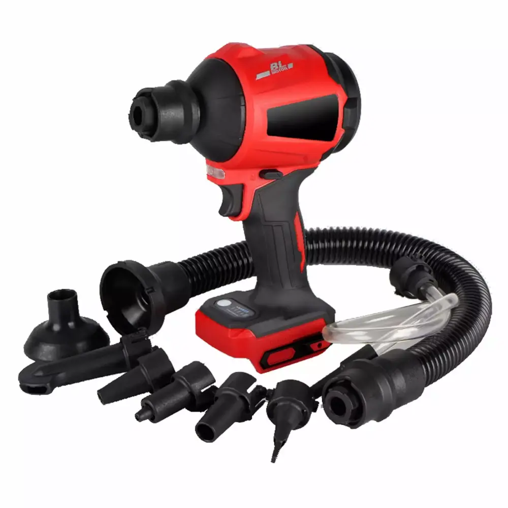 6 Nozzles Compressed Air Handheld Blower 80000RPM 2--1 Deflation Nozzle and Blower Us