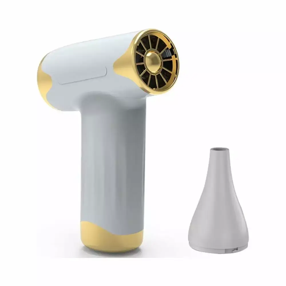 Shinysix Electric Portable Dust Blower Handheld Air Motor Battery Support 4 Adjustable Speeds