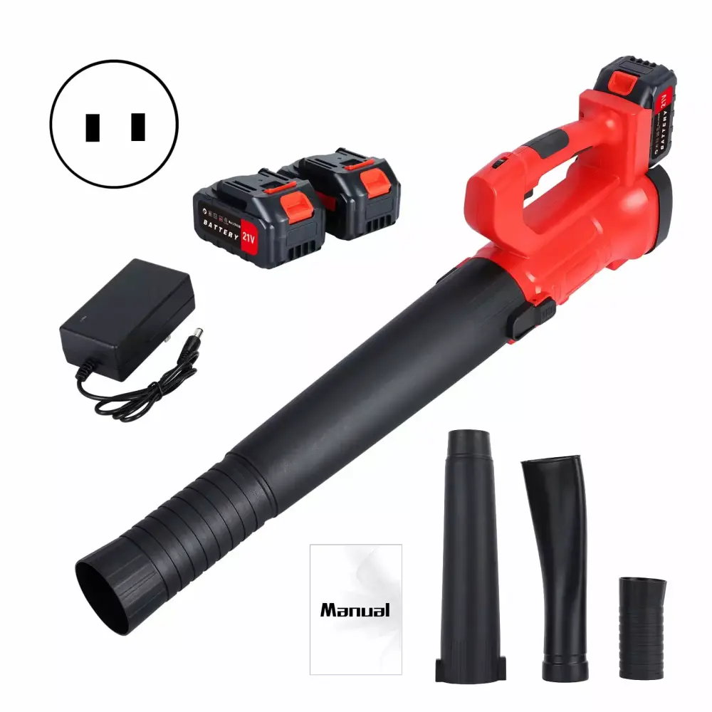 Splendid Leaf Blower Handheld 6-Gear Electric 3 Blower Tube Leaves Harvest Fruits Clear Snow