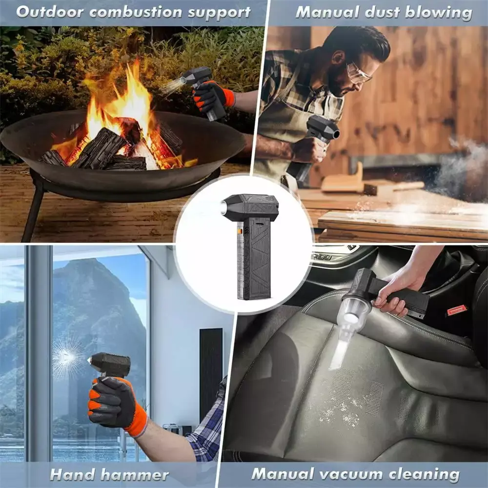Turbo Fan 52m/s Violent Buzhi Bosnyyds Mewmewcat Handheld Air Blower Turbo
